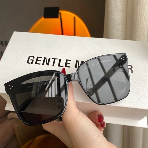

fashion women sunglasses square 5 color gm brand my ma gentle sunglasses fashion women elegant frame sun glasses 220429, White;black