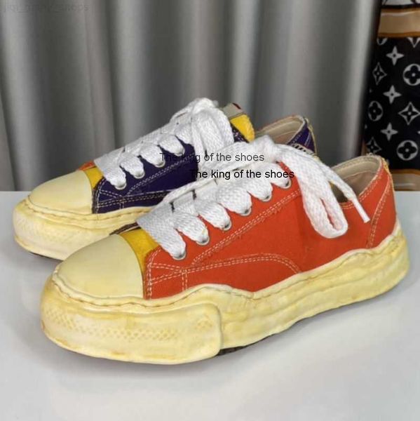 

blakey luxury maison mihara yasuhiro mmy mens low cut canvas shoe for men miharayasuhiro shell toe cap skate shoes stc sneakers women ouav, Black