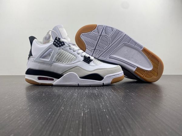 

basketball shoes sb 4 white black grey dr5415-100 sports sneakers