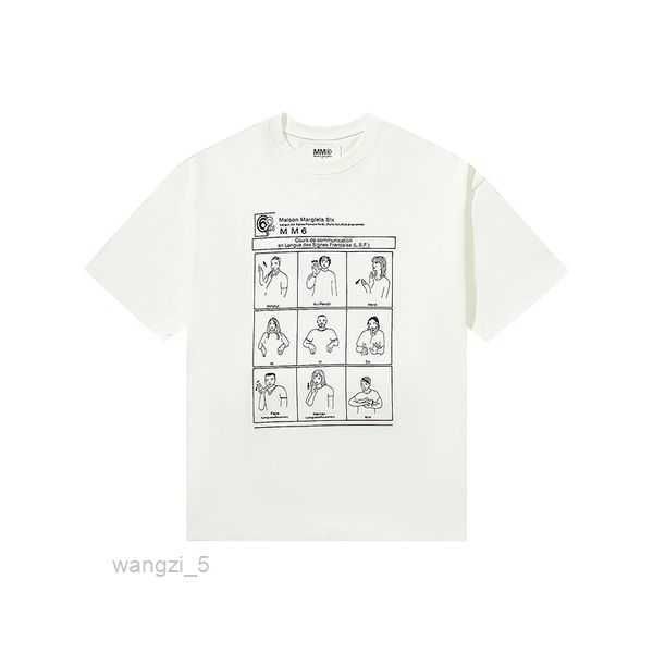 

maison designer women men fashion short sleeve brand clothes size u725, White;black