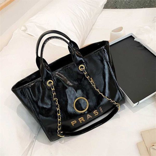 

70% off purses handbags beach metal badge tote bag small capacity large leather one shoulder ap52 klf0