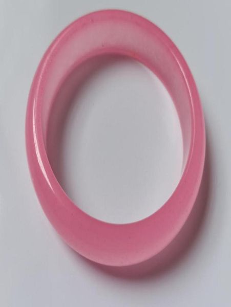 

5662mm natural pink r handmade jade bracelet012345678527476, Black