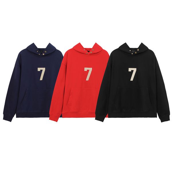 

mens hoodie fashion hoodie womens letter embroidery hooded sweatshirt hip hop streetwear sweatshirts size sxl, Black
