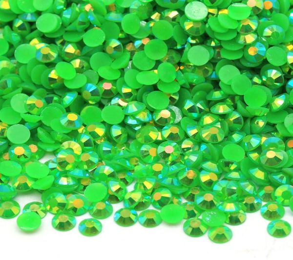 

xulin flatback resin rhinestones dk green ab 2mm crystal jelly ab non fix round bulk whole6604713, Black