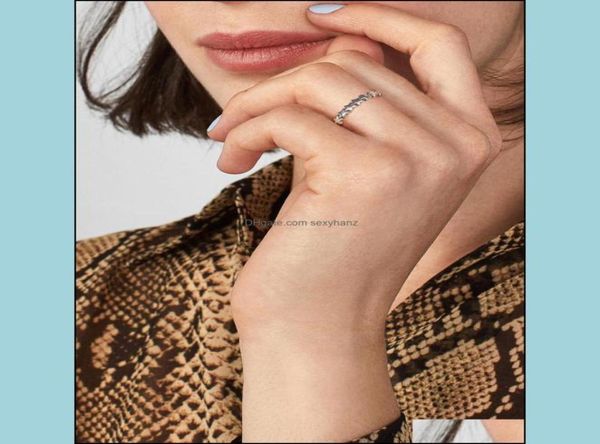 

couple rings jewelry 925 sterling sier ring love heart star party for women wedding original fine 5 styles 2021 drop delivery dd7p4982493, Silver