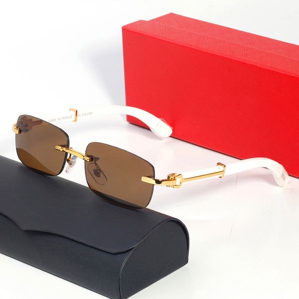 

carti glasses sunglasses for men luxury eyeglasses fashion gradient carter sun glasses big square gold frame uv400 beach driving sports show, White;black