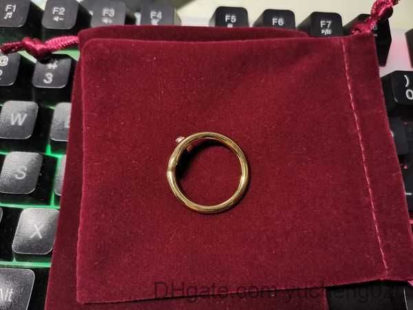 

designer nail ring women luxury designer jewelry couple love rings stainless steel alloy gold-plated process fashion accessories never fade, Silver