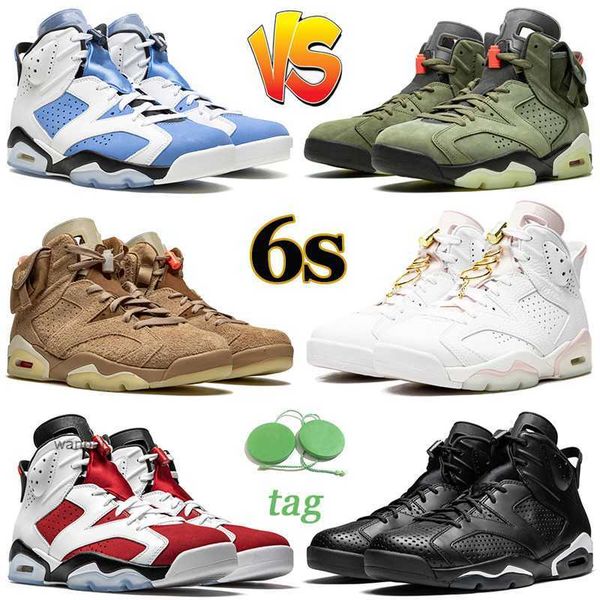 

unc 6s mens basketball shoes 6 gold hoops british khaki cactus mint foam infrared hare bordeaux men womens trainers sports sneakers