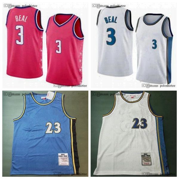 

bradley beal 3 basketball jerseys edition city jersey 2023 men kids, Black;red