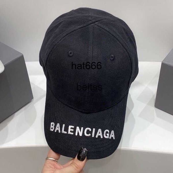 

new style baseball hat women's summer small casual versatile letter balencigas embroidery hat four season duck tongue hat, Blue;gray
