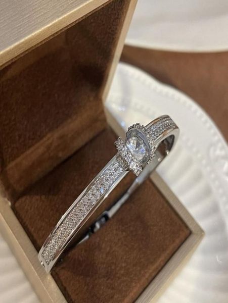 

designer designer luxury bracelet copper inlaid rhinestone for lady039s wedding gift6865799, Black