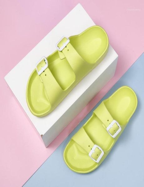 

breathable lightweight big size 45 couple sandals slippers eva jelly shoes flip flops flat casual garden shoes18205193, Black