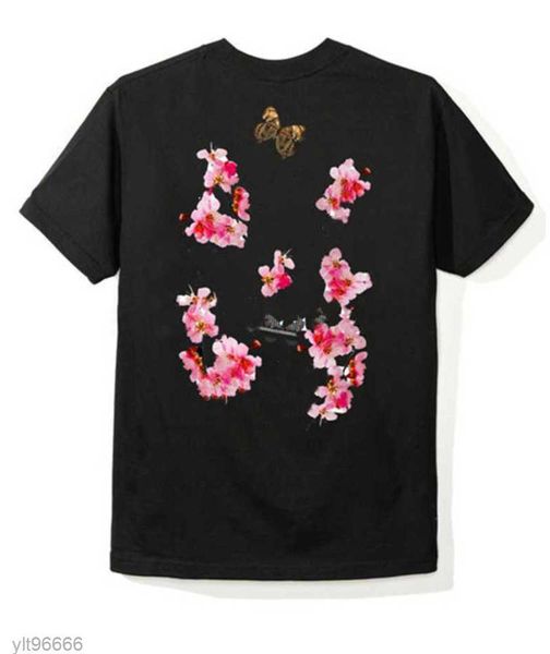 

men's t shirts fashion assc anti social club cross print t-shirt casual couple short233312, White;black