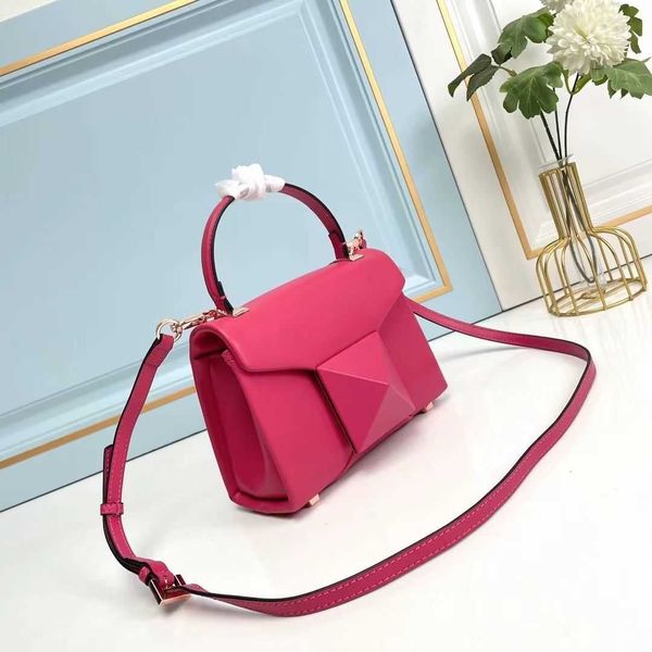 

style designer show luxurys handbag bags big rivet women's flip shoulder crossbody eovc