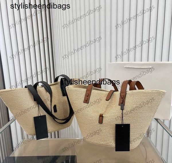 

beach bag straw bags large capacity totes designer shopping bags casual rattan women handbags summer straw bags lady travel big basket purse