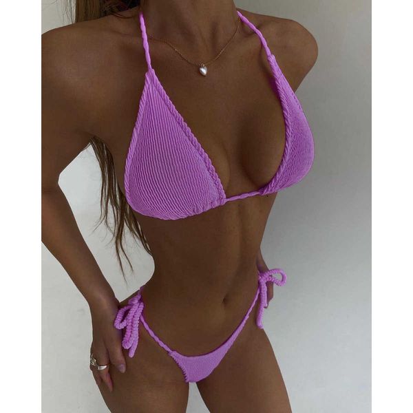 

women's swimwear bikini 2022 push up women swimsuits female micro bikini set solid thong brazilian swimwear bathing suit swimming suits, White;black