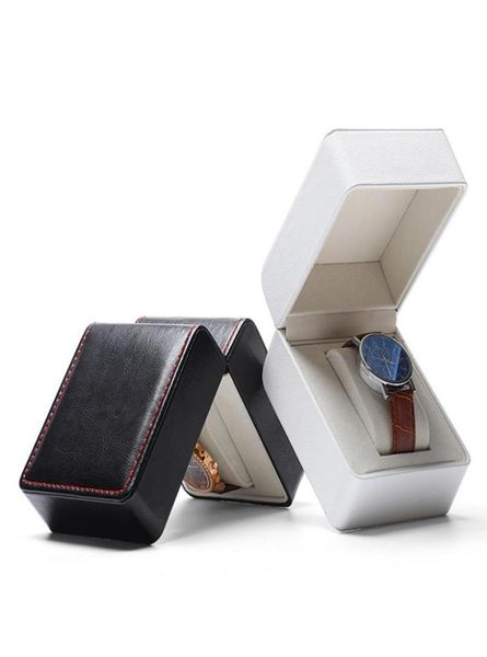 

jewelry pouches bags watch display box gift packaging pu leather bracelet storage6008418, Pink;blue