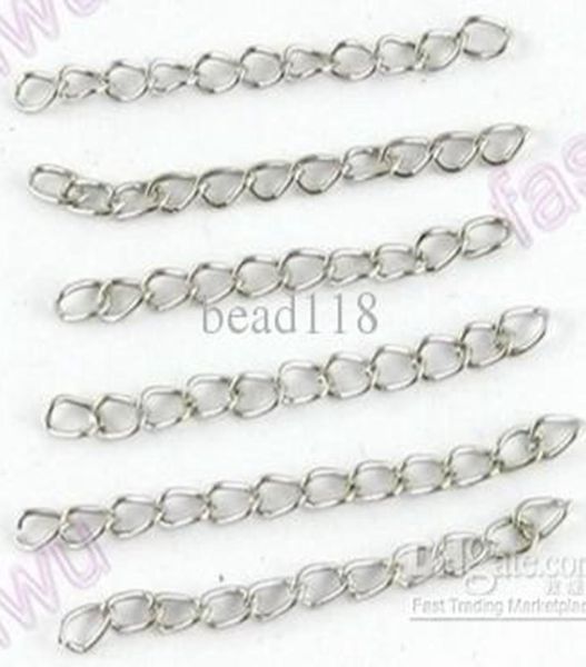 

1000 pcs 17quot tibetan silver useful metal extend chainstail diy jewelry3895607