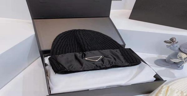 

2021 fashion beanie man woman skull caps warm autumn winter breathable fitted bucket hat 7color cap highly quality p0253091198, Blue;gray
