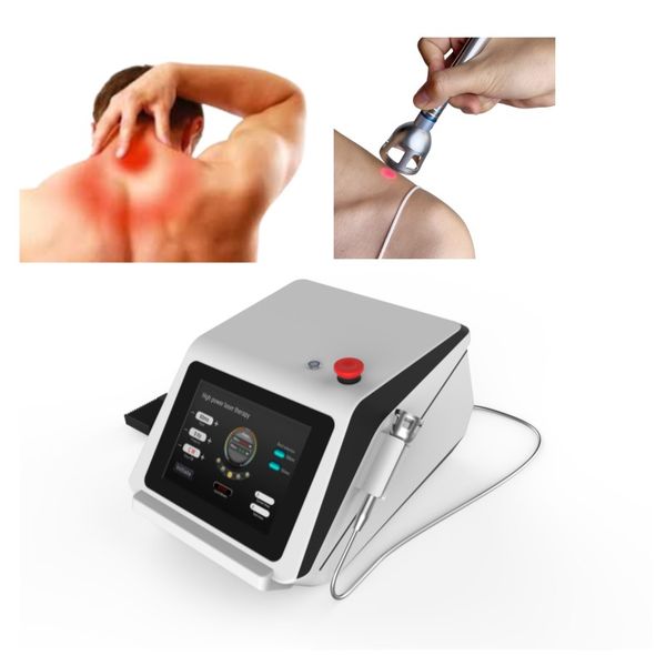 

30w high power intensity laser class 4 laser- physiotherapy device 980nm 1064nm for athletic injuries, Black