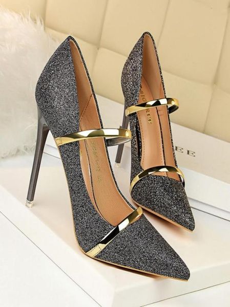 

wedding party shoes pumps women shoes fetish high heels escarpins hauts talons zapatos fiesta mujer elegante shoes 1955179, Black