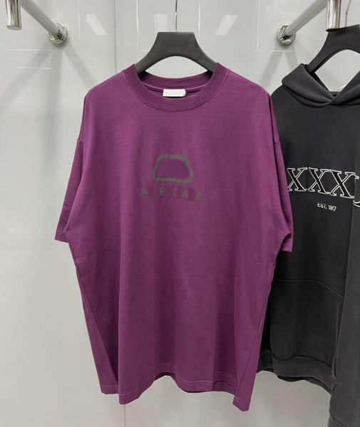 

letter ray pattern casual fashion crewneck short-sleeved t-shirt 100 match men's and women's same style top, White;black