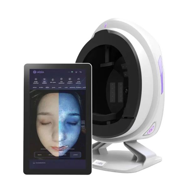 

2023 new arrival portable 3d large screen facial skin tester equipment skin scanners for beauty salon