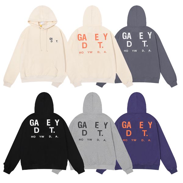 

designer mens hoodie monogram print trendy streetwear womens cotton hoodies, Black