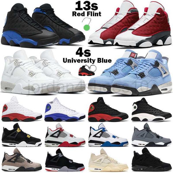 

basketball shoes men women 13s jumpman 13 red flint hyper royal starfish university blue white oreo black cat mens trainers sneakers 2.5