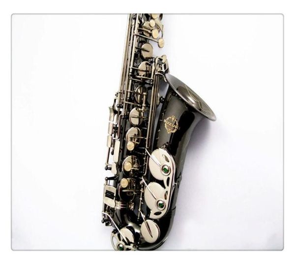 

new arrival suzuki alto saxophone eb tune brass black nickel surface sax musical instrument with case accessories4499500