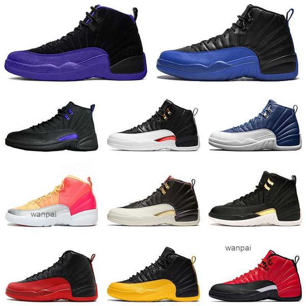 

fashion basketball shoes 12s dark concord retro dark concord university gold jumpman 12 punch sunrise mens sneakers trainers size 13