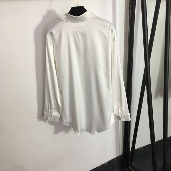 

women's tracksuits 2023 set solid color polo long sleeve shirtletter ribbon elastic waist shorts 132557850 230506, Gray