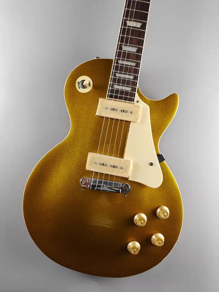 

electric guitar, golden light, mahogany body, mahogany fingerboard, off the shelf, fast shipping, 58