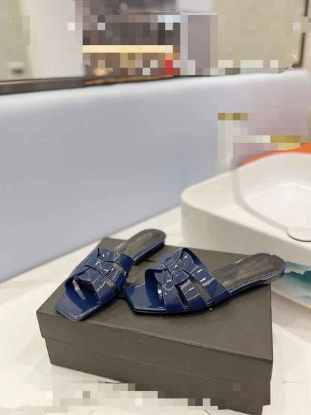 

luxury fashion brands tribute women's slippers leather slides sandal nu pieds outdoor lady beach sandals casual slippers ladies comfort, Black