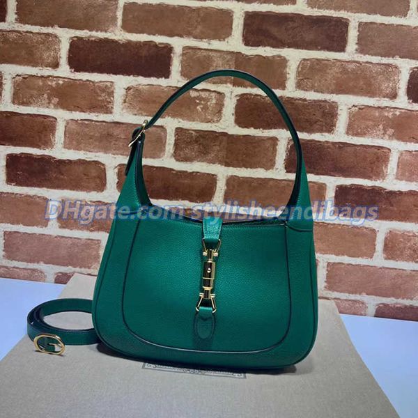 

stylisheendibags shoulder bags jackie 1961 vintage gold buckle underarm bag 5a quality lychee leather shoulder bags handbag luxury designer