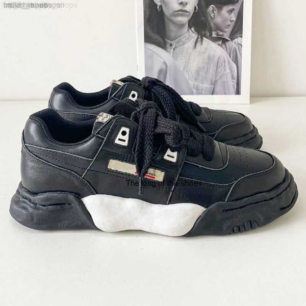

blakey maison mihara yasuhiro mmy shoes mens low cut parker sneakers for men miharayasuhiro shell toe cap skate shoes stc casual sneaker wom, Black
