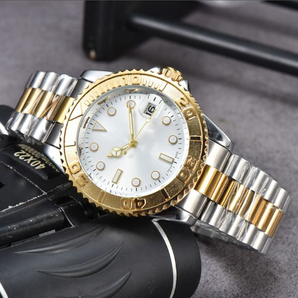 

mens automatic mechanical watches full stainless steel swim wristwatches sapphire luminous watch business casual women montre de luxe, Slivery;brown