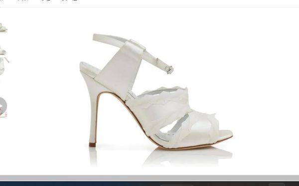 

sandals cream satin open toe shallow cut shoes, Black