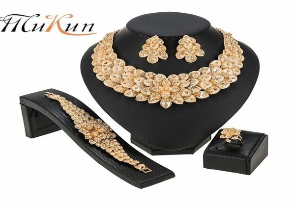 

jewelery set party wedding jewellery gold color for women accessories necklac bracelet earrings design gift nigeria ethiopian 22072108794, Silver