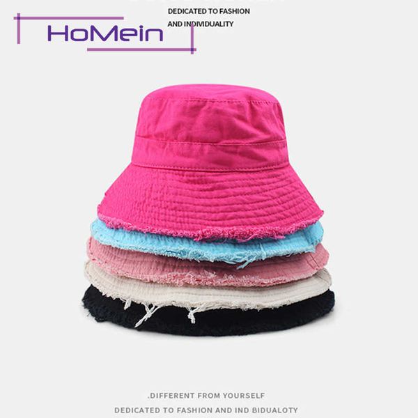 

wide brim hats luxury girls hat folding bucket hat for women female summer beach women fisherman cap boys designer brand j230503, Blue;gray