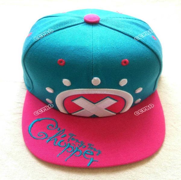 

ball caps anime pirates kings tony chopper embroidery mark baseball cap boy girl snapback hat for summer t2209238485798, Blue;gray
