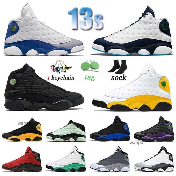 

jumpman 13 basketball shoes barons alternate 13s mens womens french blue lucky green hyper royal del sol 13s sneakers trainers sports court