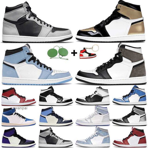 

men women basketball shoes 1s high og 1 electro orange shadow 2.0 hyper royal chicago light banned university blue mens trainers sports