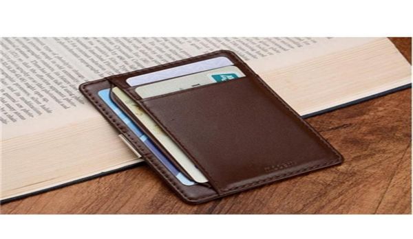 

modern original brand genuine leather organizer men wallets money clip clutch wallet women5796054, Black