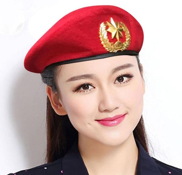 

2021 new wool felt berets for men women all seasons casual beret sailors dance hat dance performance army fans dome cap7783555, Blue;gray