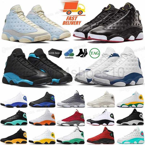 

jumpman 13 men retro basketball shoes 13s unc french brave blue del sol obsidian court purple red playoffs black cat hyper royal women train
