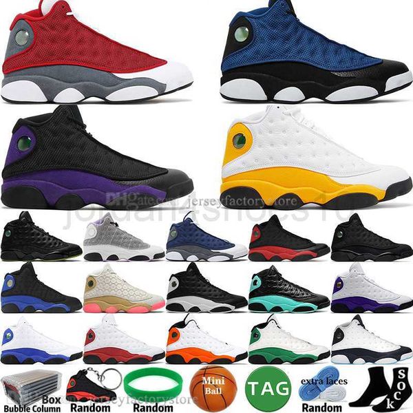 

brave blue red flint bred hyper royal 13 13s mens basketball shoes court purple del sol houndstooth black cat he got game playoffs men sport