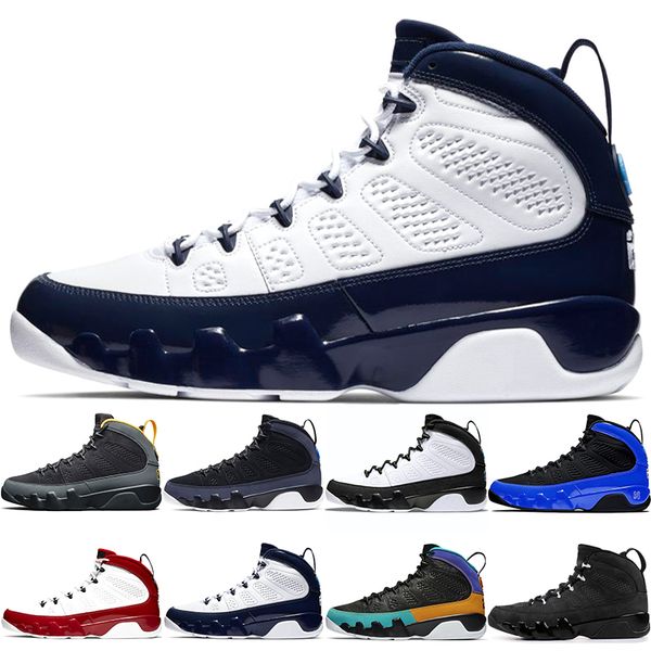 

change the world men basketball shoes 9s university gold gym red racer blue regon ducks mens trainers sports sneaker size 40-47