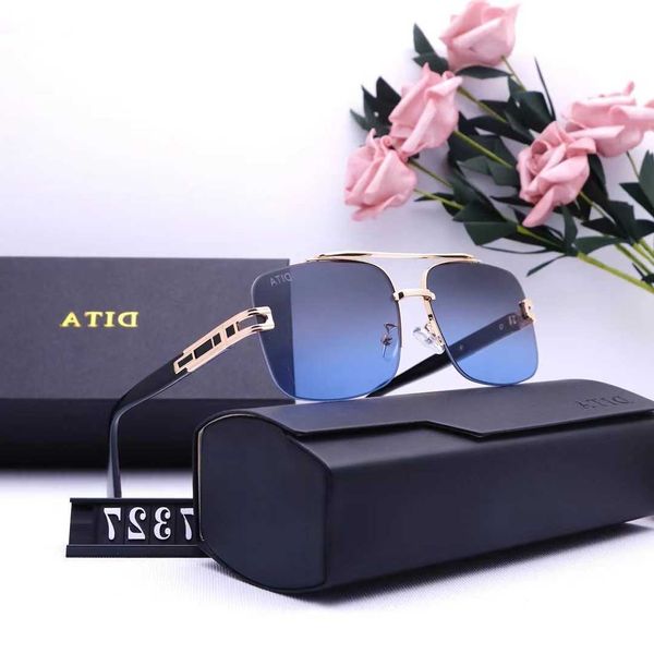 

frameless sunglasses dita eplx 2 sunglasses men's and women's classic pilot glasses retro sunglasses yfx3, White;black