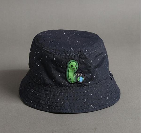 

black print pattern bucket hat for women men couple spring summer fisherman hats caps sunscreen hip hop cap6836472, Blue;gray